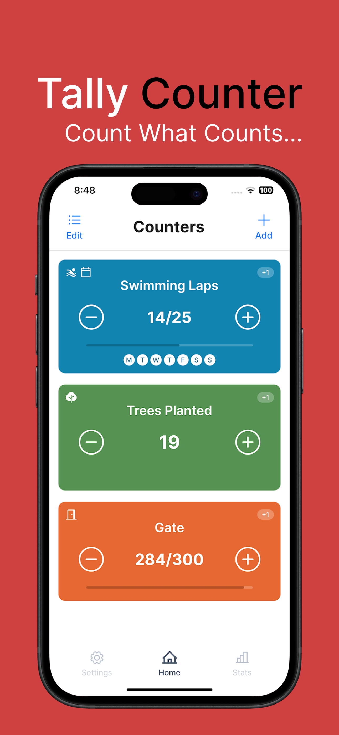 Tally Counter app screenshots - screenshot 1